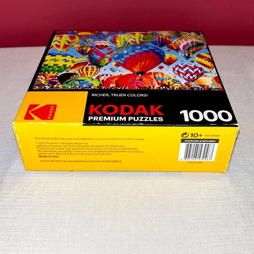 1,000 Piece Kodak Balloon Puzzle 🧩